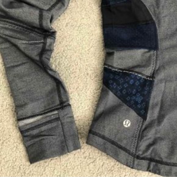 New NWOT Lululemon blue Japanese design inspo graphic ltd edit Define Jackrt 2 4 - Picture 4 of 4